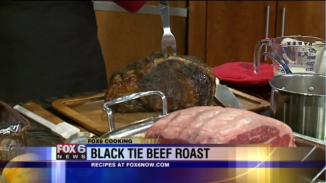 Cooking this holiday season? Check out this recipe for black tie roast beef