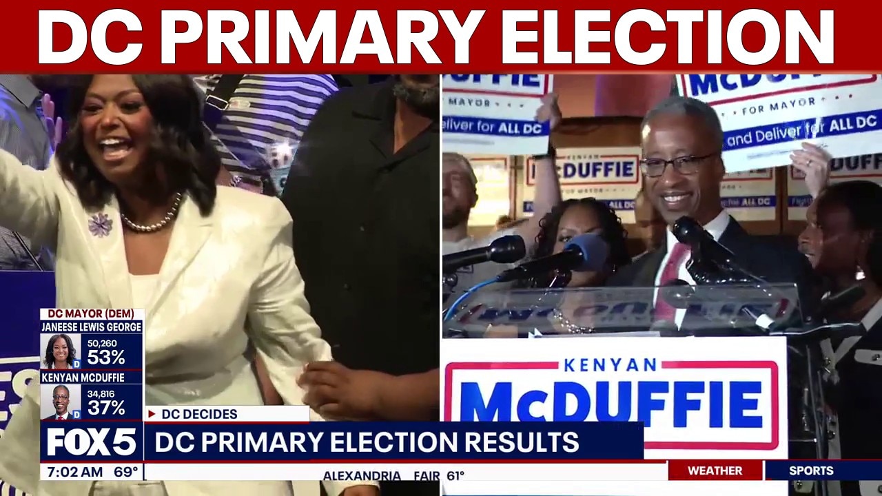 Lewis George leading primary for mayor; Robert White wins delegate primary