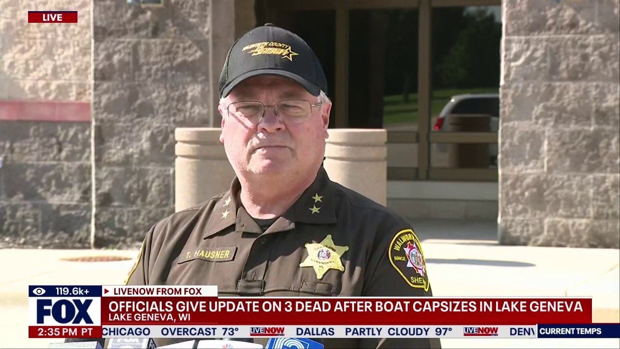 3 dead after boat capsizes in Lake Geneva