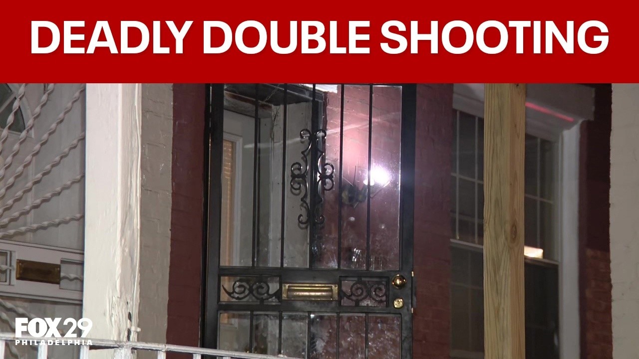 Woman killed in double shooting on front porch of Philadelphia home