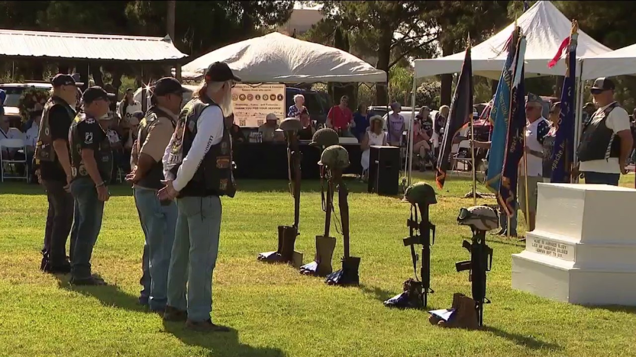 Mesa ceremony honors 3,000 fallen veterans