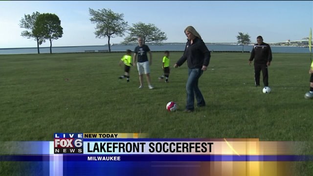 Laura hangs on the lakefront to preview Soccerfest
