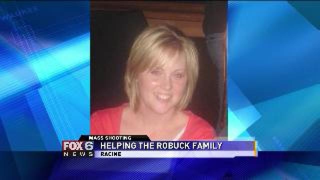 Racine students helping the Robuck family