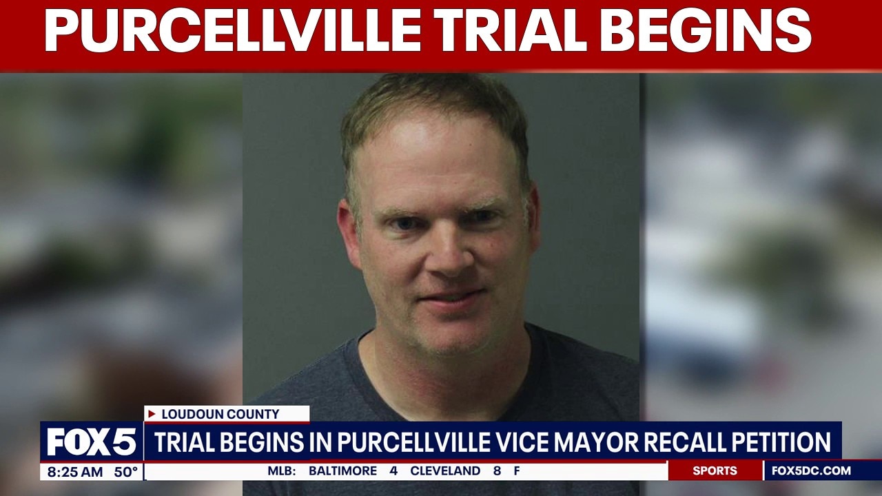 Trial begins in recall effort against Purcellville vice mayor