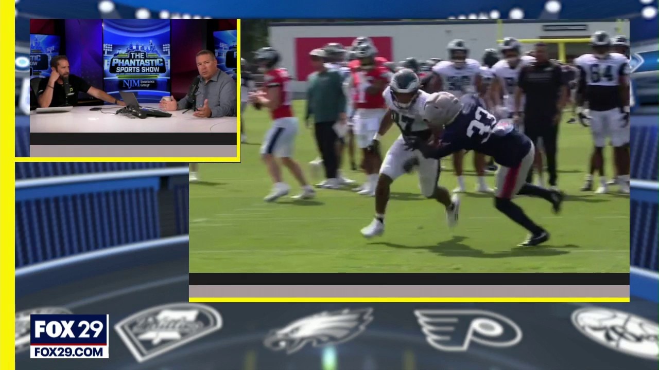 Eagles-Patriots joint practices continue: Eagles bounce back