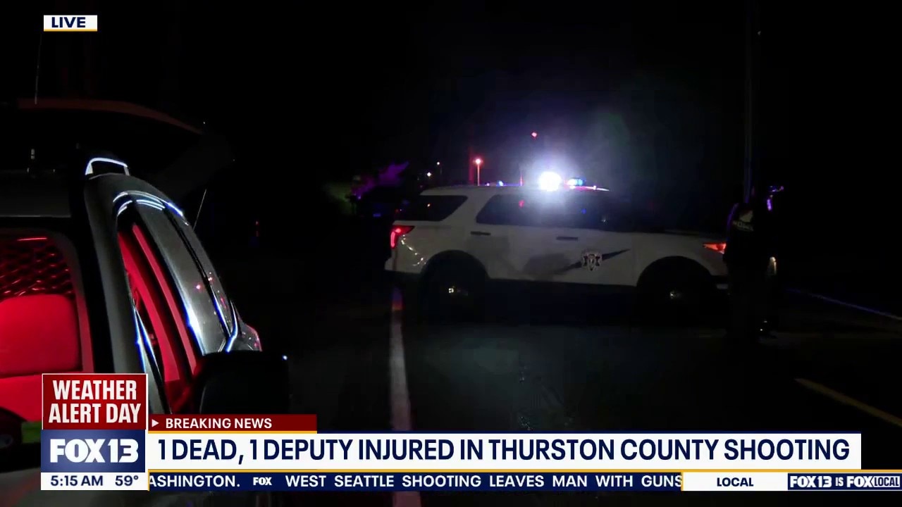 Rainier, WA: 1 dead, deputy injured, SWAT standoff underway