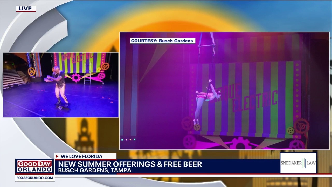 Summer offerings at Busch Gardens Tampa Bay