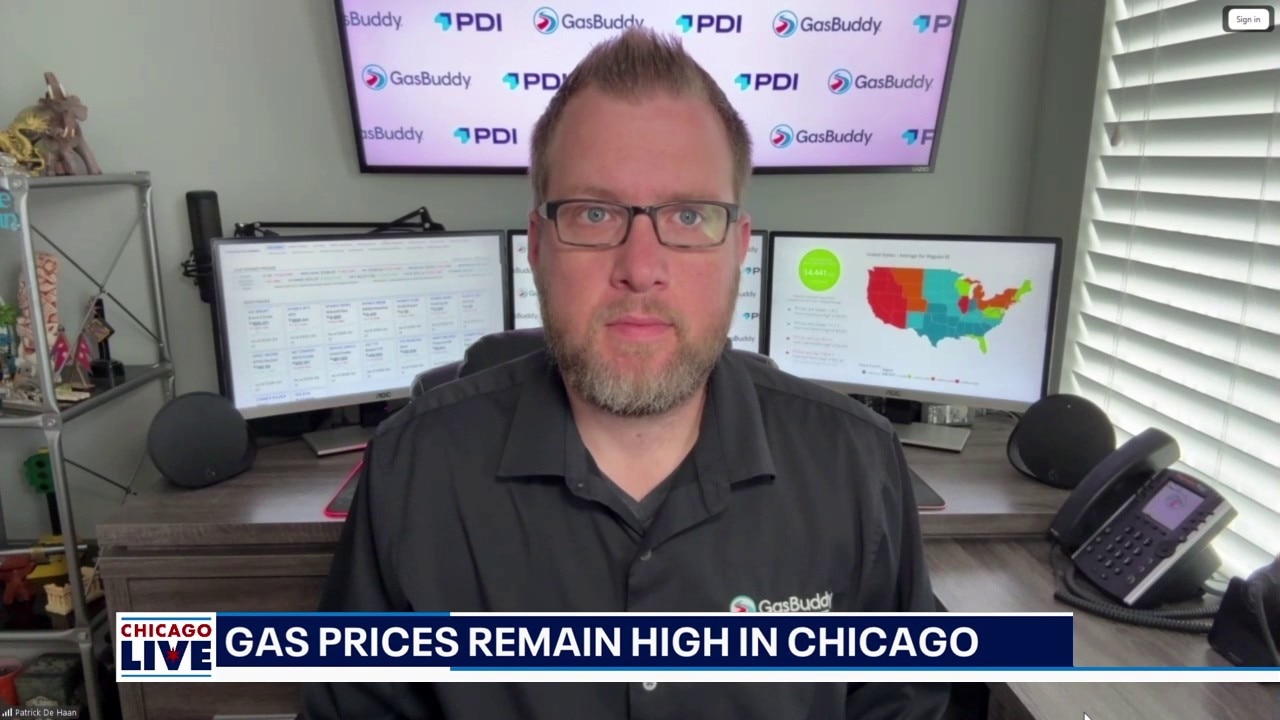 Gas prices surge across Chicago area, reach four-year high over Memorial Day weekend | ChicagoLIVE