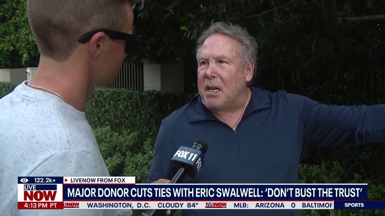 Major donor cut ties with Eric Swalwell