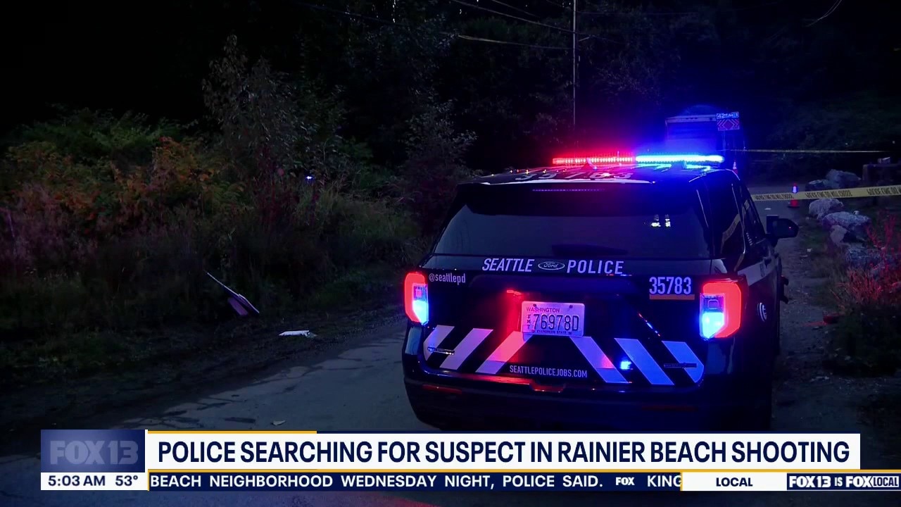 Seattle police searching for suspect in Rainier Beach shooting