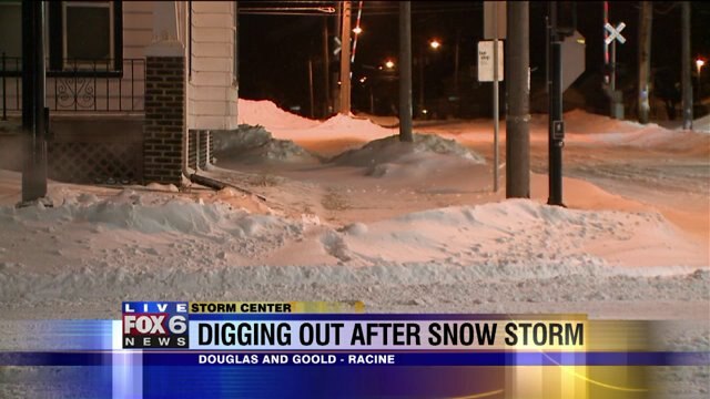 Racine County one of the hardest hit by latest winter storm