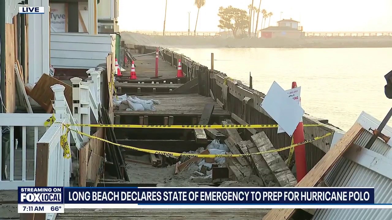 Long Beach declares state of emergency ahead of Hurricane Polo