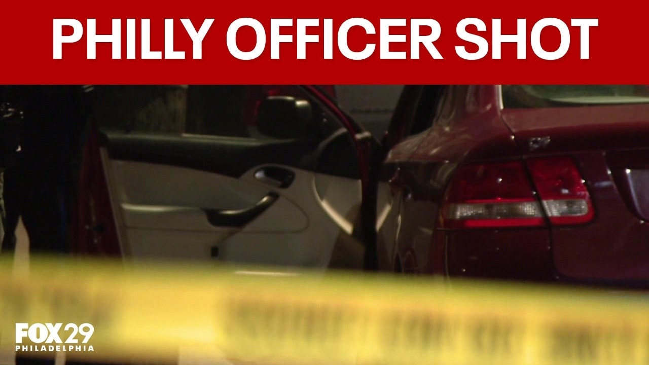 Philadelphia police officer shot in leg during traffic stop
