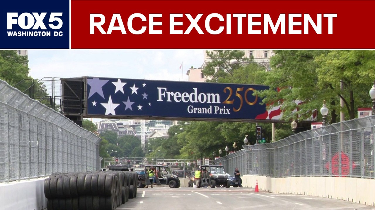 President to ride around track before Sunday’s D.C. race