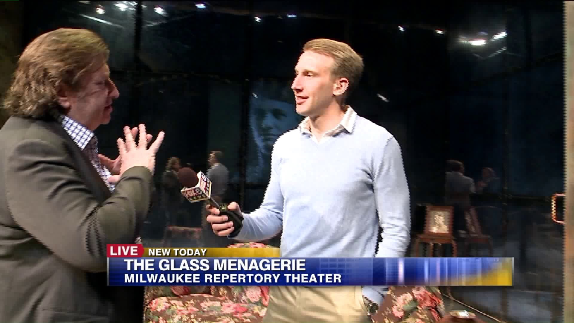 Carl learns all about the stage design as he previews The Glass Menagerie