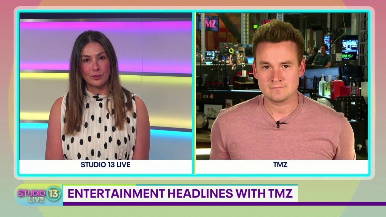 Entertainment headlines with TMZ on Studio 13 Live