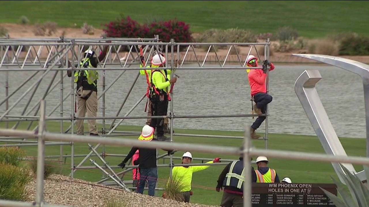WM Phoenix open preparations already underway