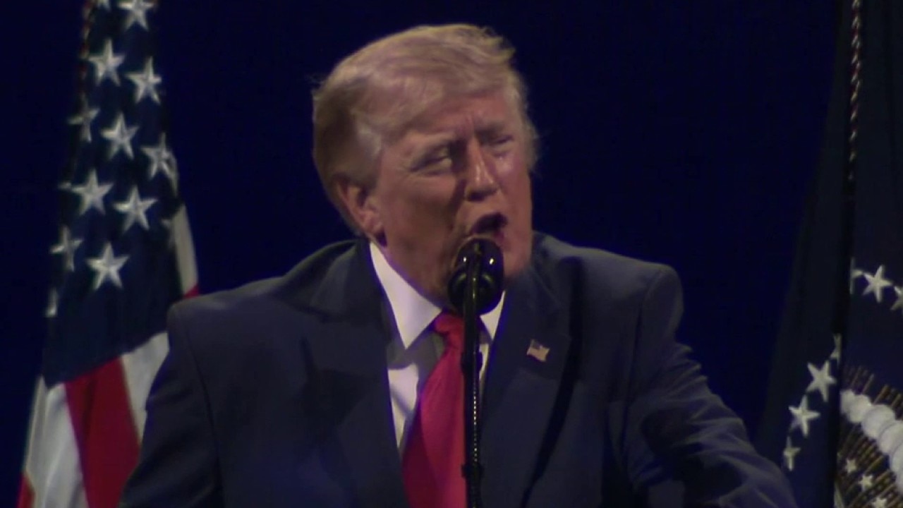 Trump defies severe weather for America 250 address