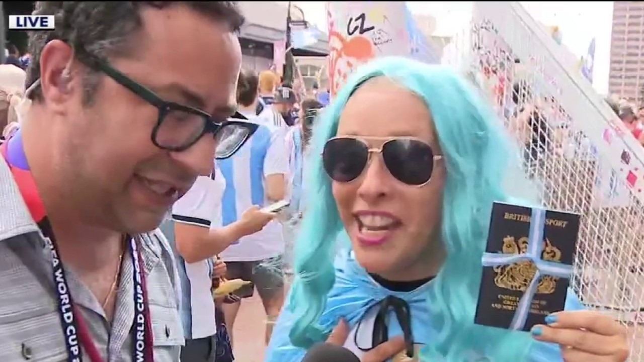 Fan with ties to both countries picks a side
