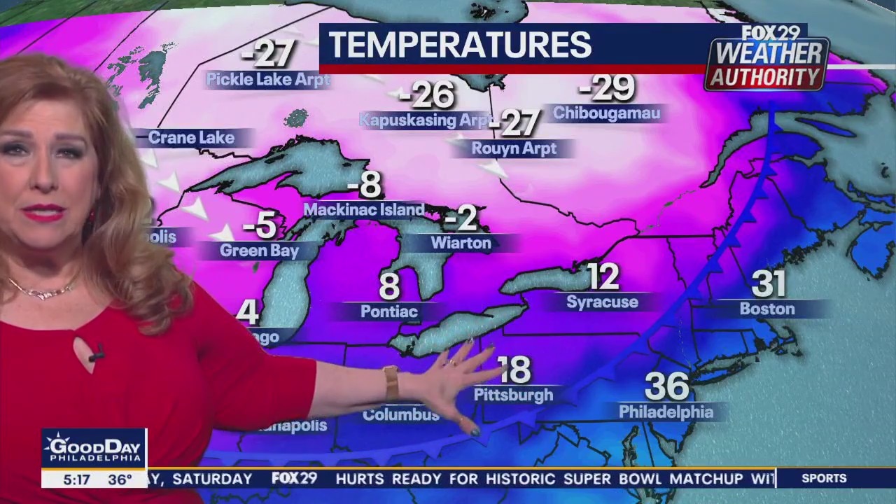 Weather Authority: Friday, 5 a.m. forecast