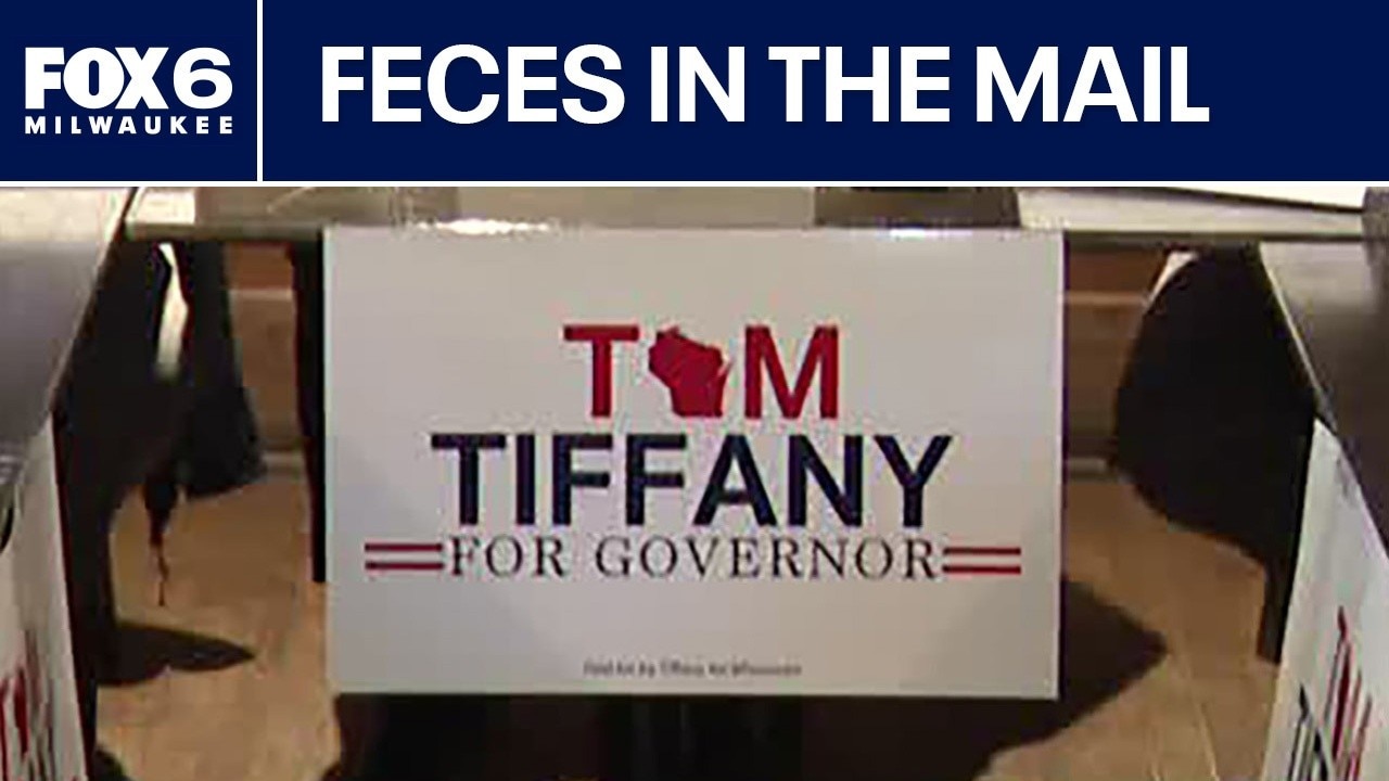 Feces mailed to Tom Tiffany campaign, linked to Kewaskum address