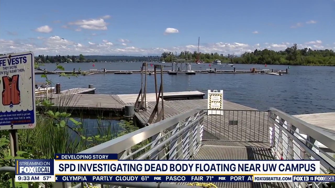 Police investigate man found dead near UW dock
