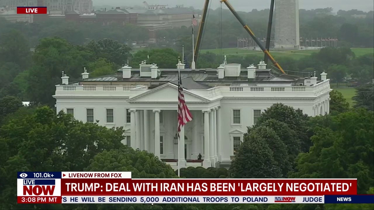 Trump: Iran deal has been 'largely negotiated'