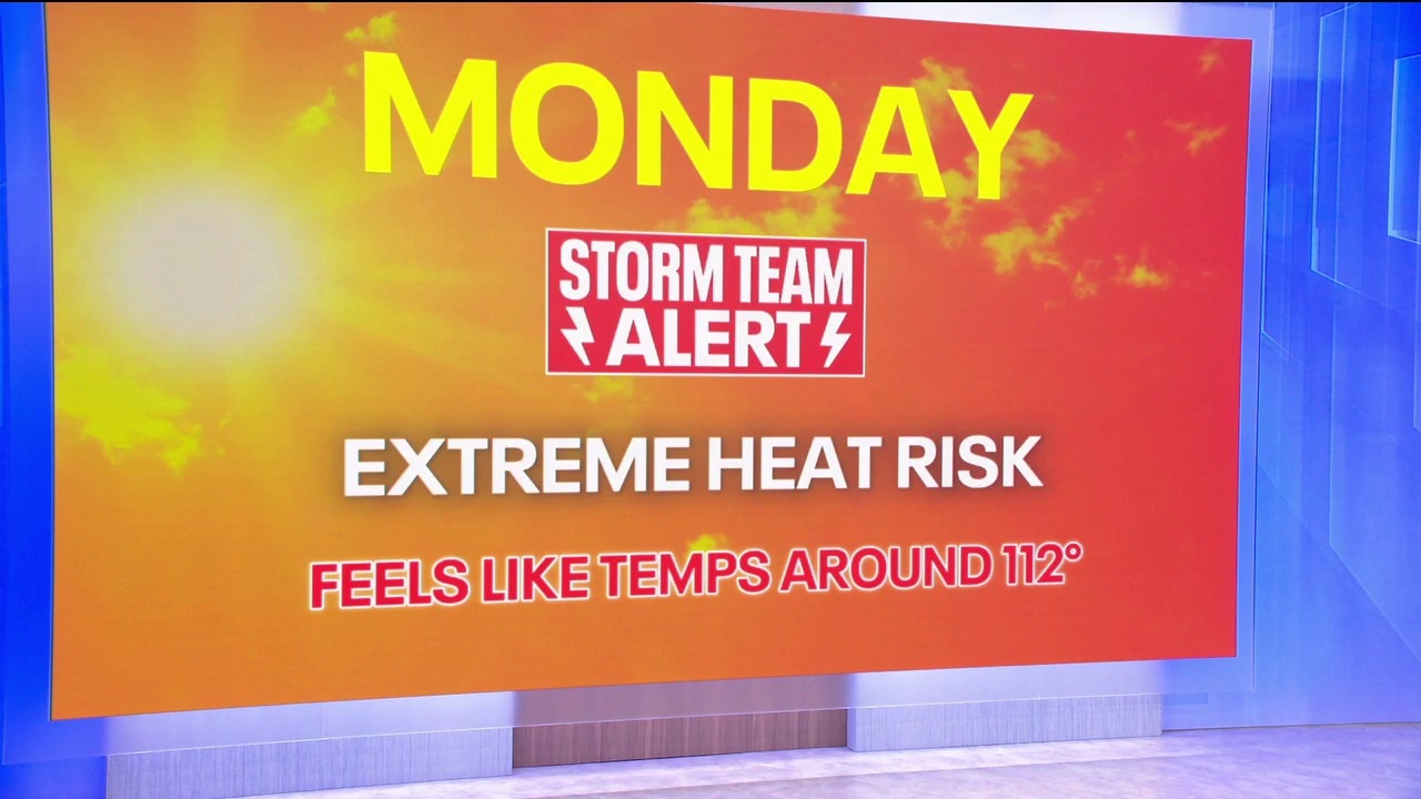 Orlando weather: Extreme heat risk; rain chances increase