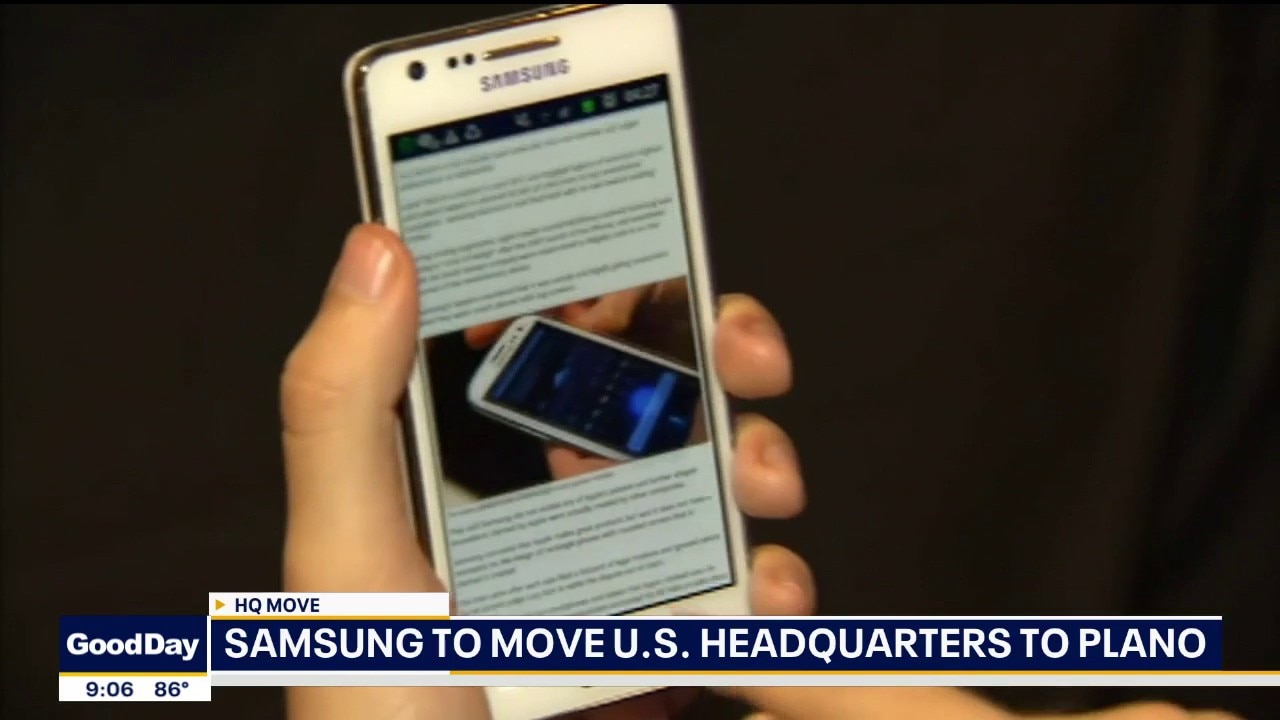 Samsung moving headquarters to Plano