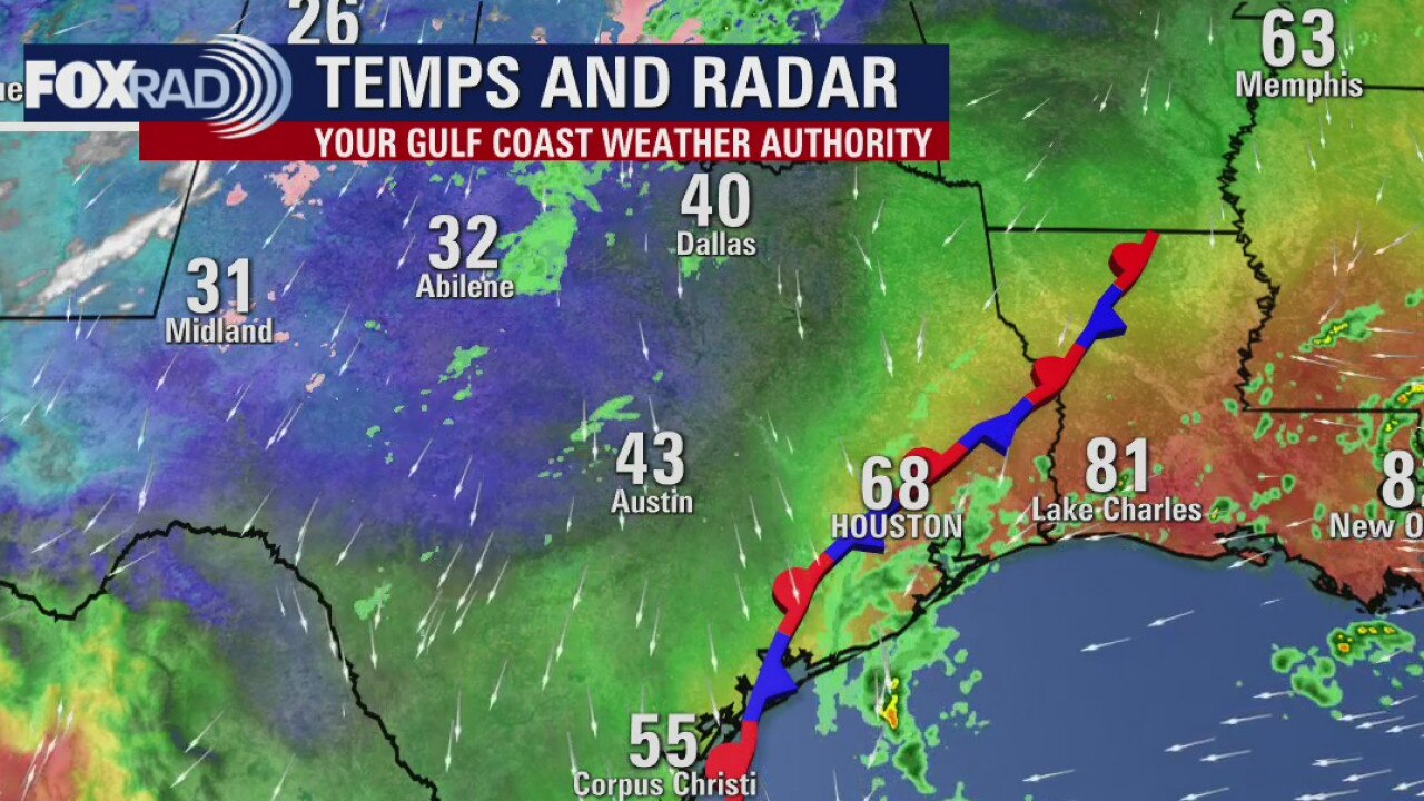 Tuesday Evening Weather Forecast