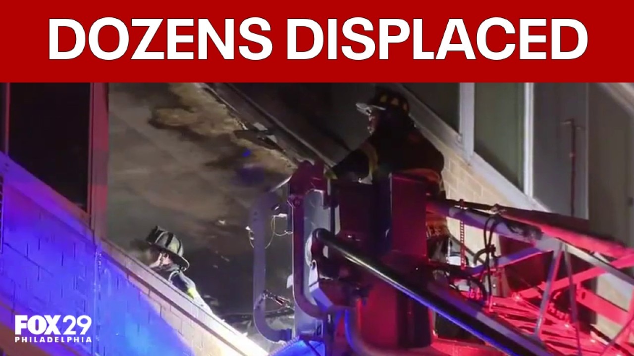 3-alarm fire damages 20 units at Camden County high-rise; cause under investigation