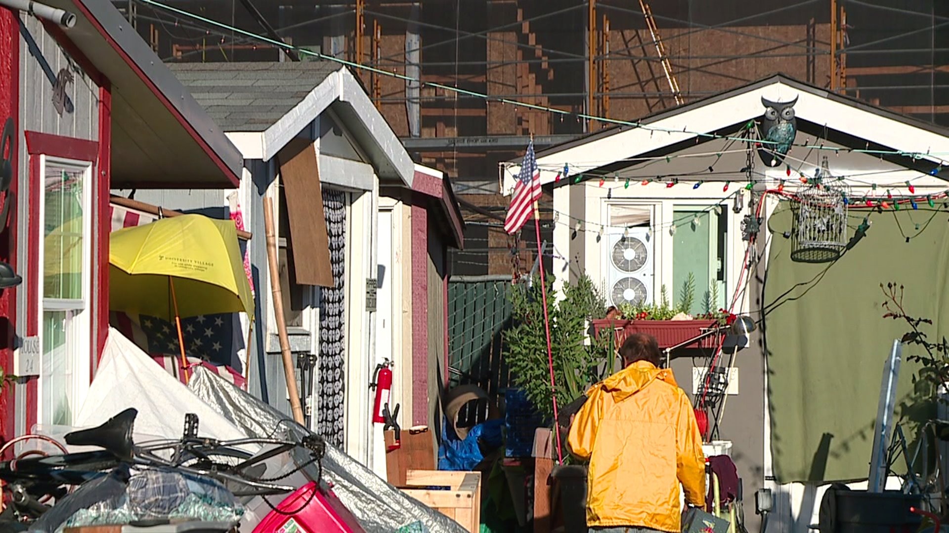Concerns raised with Seattle`s planned closure of tiny home village for at-risk homeless