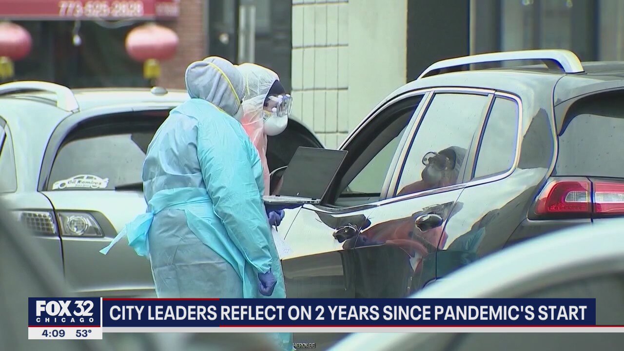 Chicago leaders reflect on 2 years since pandemic's start