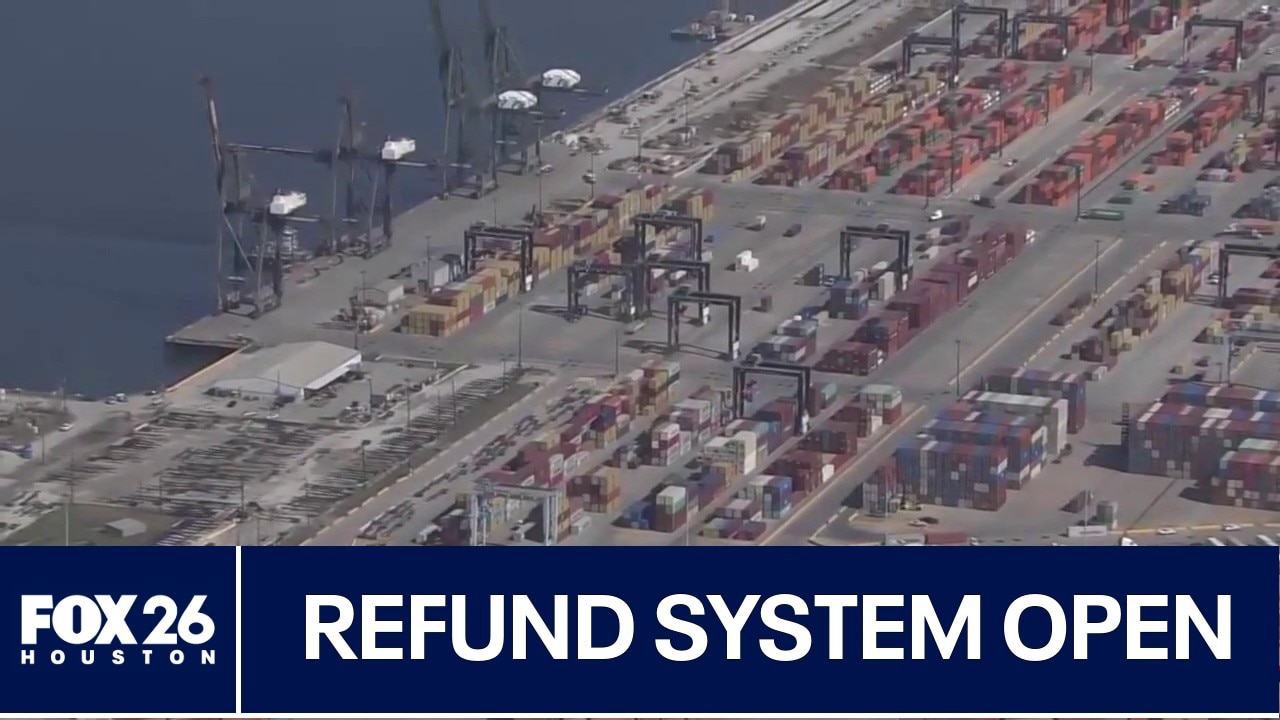 Trump tariff refund system now open