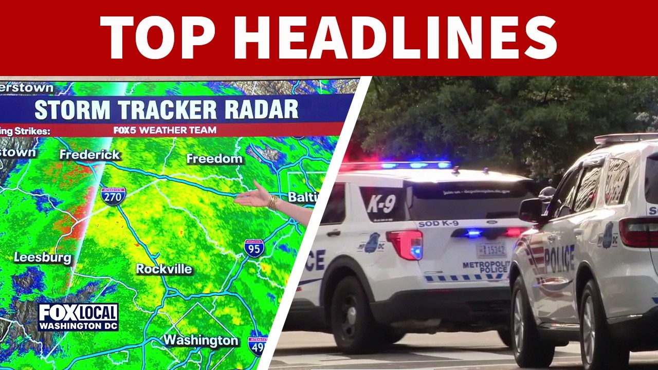 House Oversight chair demands DC police records; storm tracker