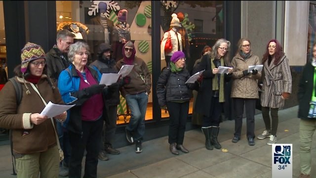 Christmas carols with a twist