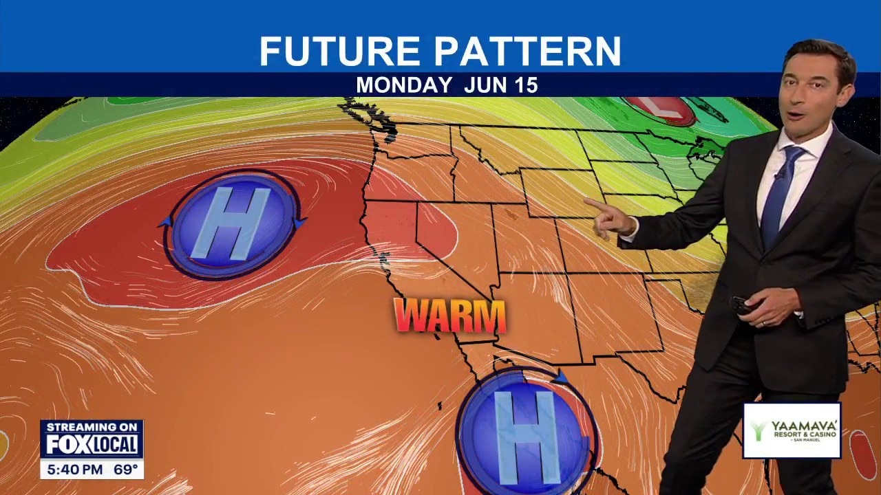 Weather Forecast for Monday, June 15