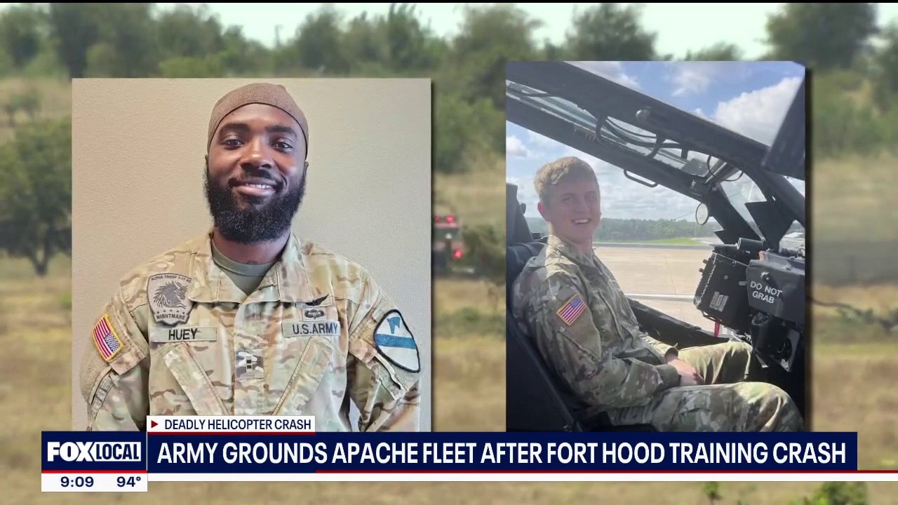 Army grounds Apache fleet after Fort Hood training crash