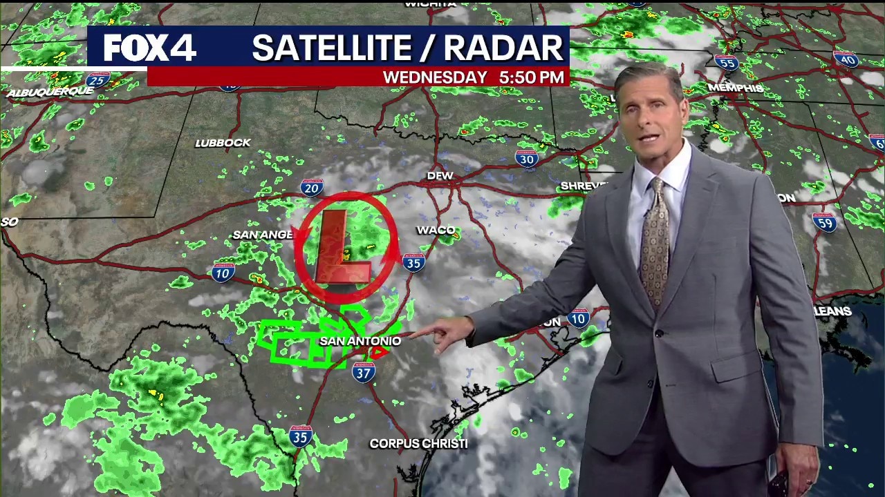 Dallas weather: July 15 evening forecast