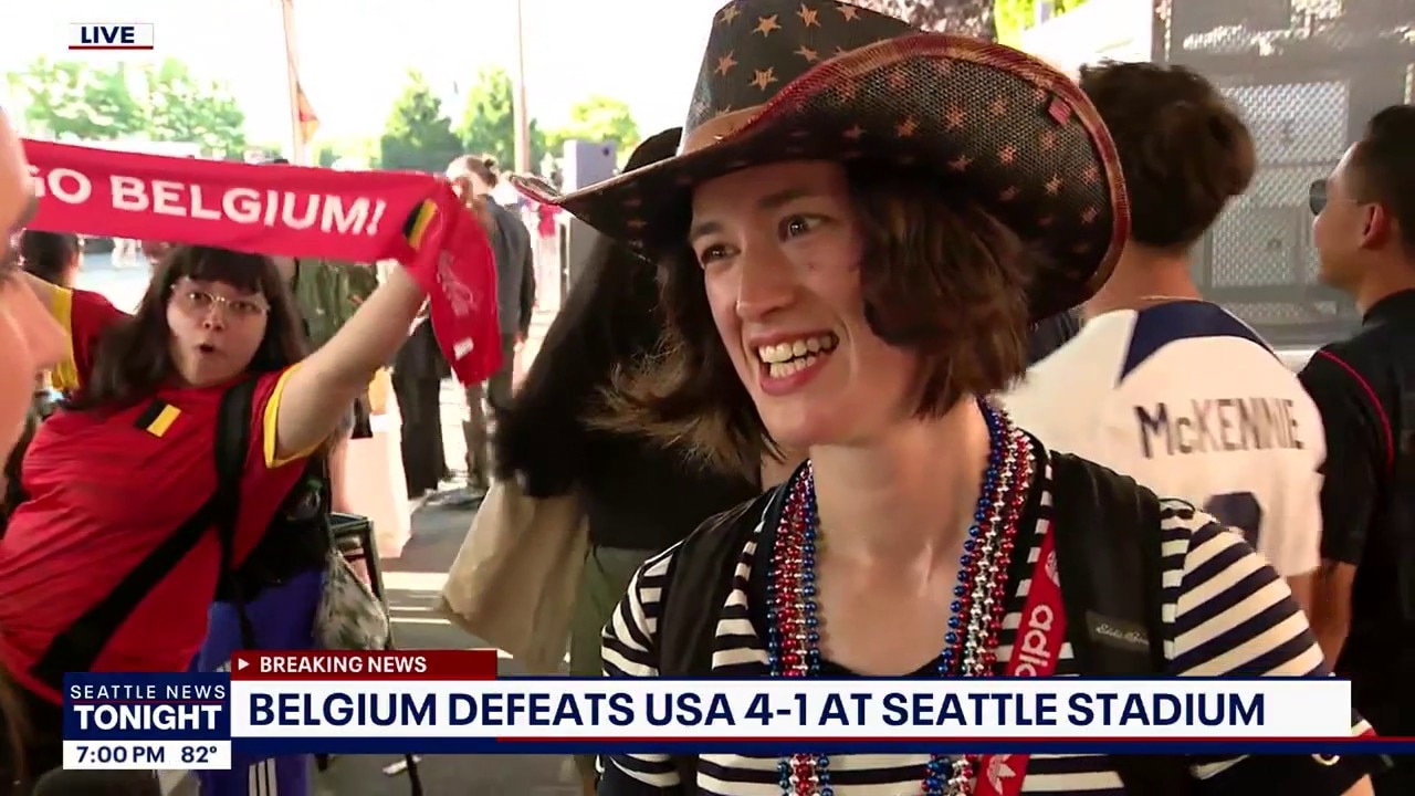 Seattle fans react to USA 4-1 loss to Belgium in World Cup