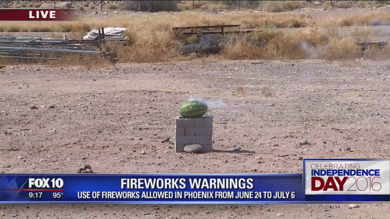 Phoenix Fire wants you to celebrate the Fourth of July safely