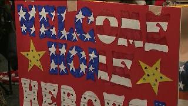 Honor Flight returns with WWII, Korean vets