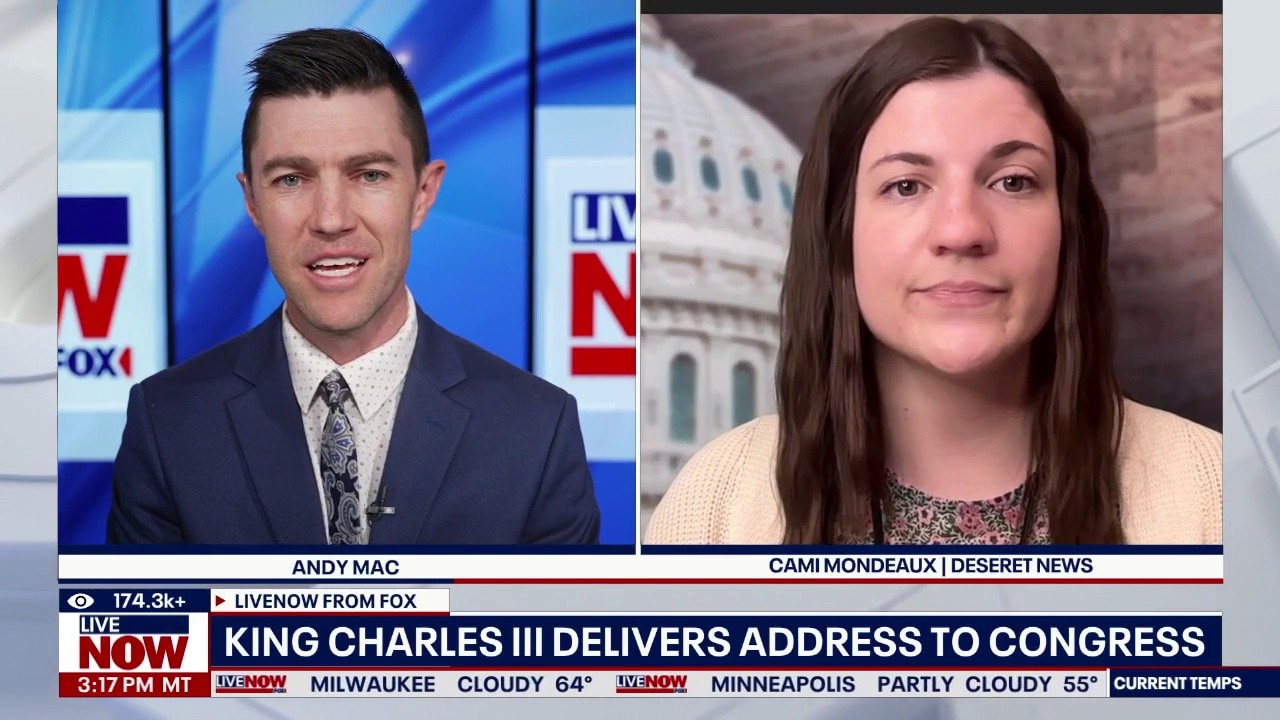 King Charles III pays tribute to America during speech