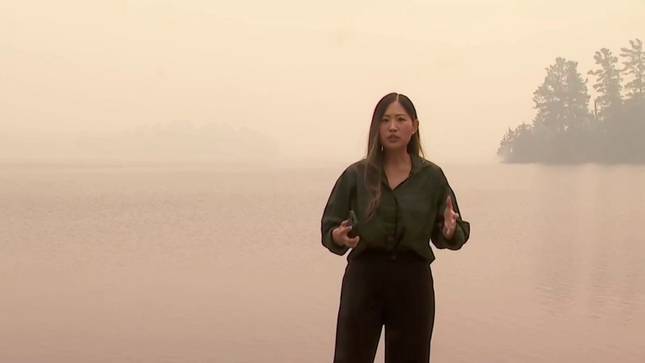 Smoke, ash reduce visibility in northern Minnesota