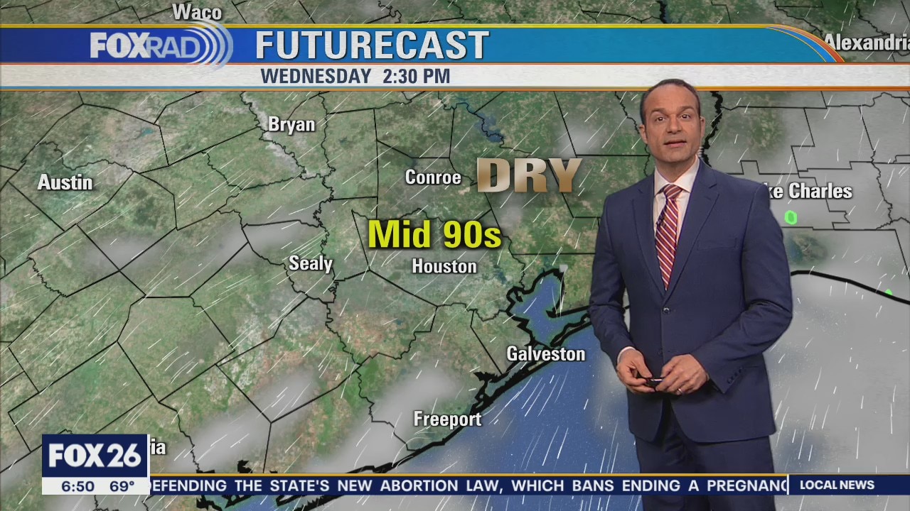 Sunny & hot day ahead