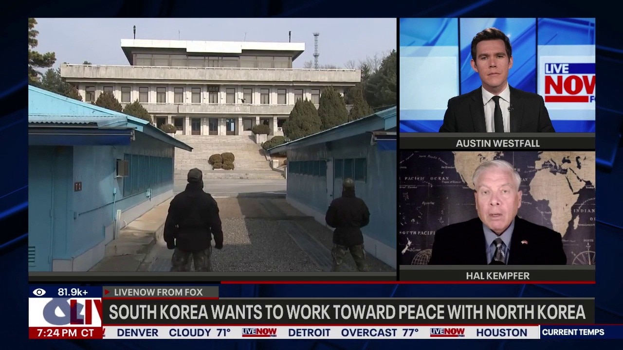 South Korea makes new push for peace with North Korea