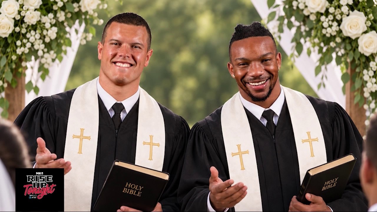 Falcons players pick wedding officiant