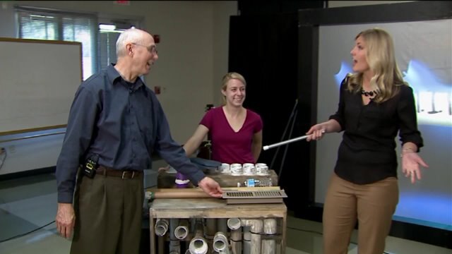 Laura talks with John Tanner, the composer for "Trash or Tunes"