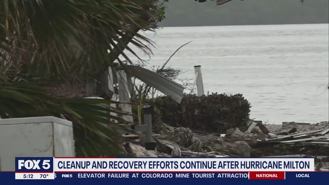 Hurricane Milton: Cleanup and recovery efforts continue