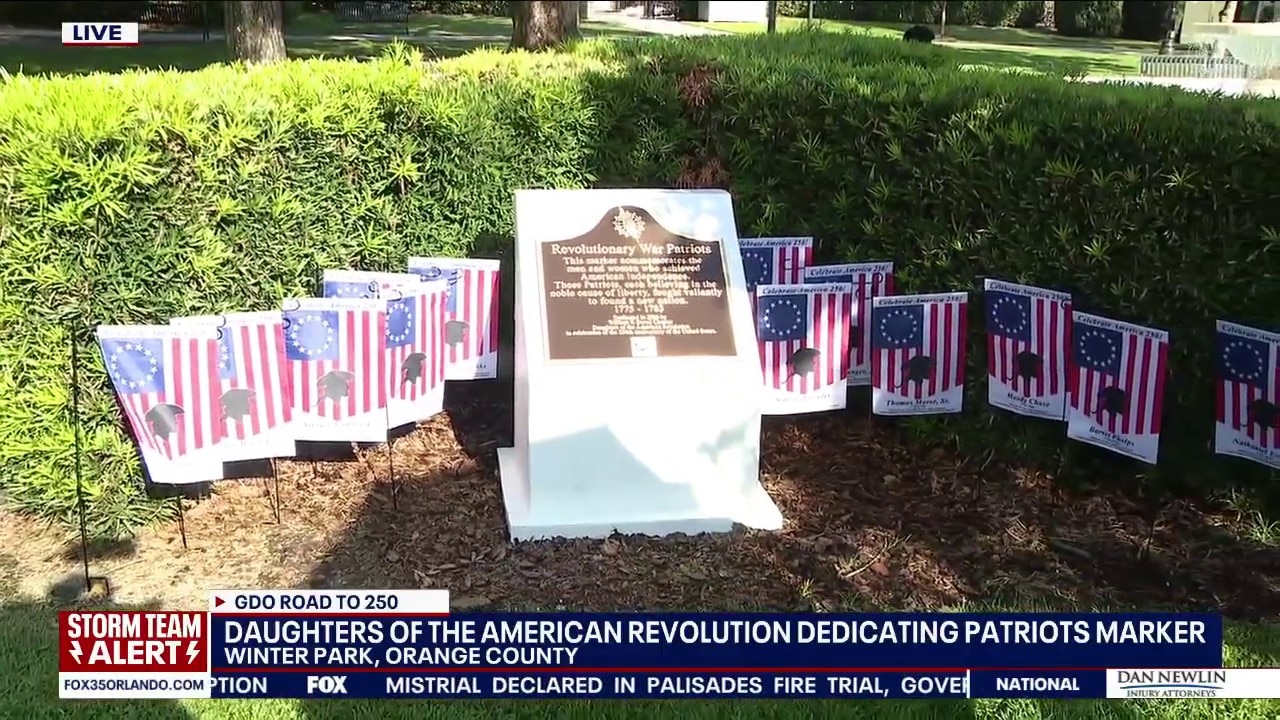 America 250: The Daughter of America the American Revolution honor first veterans